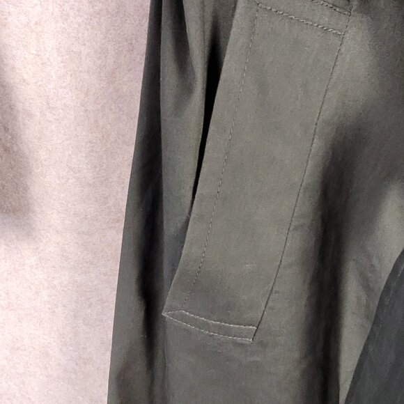 Banana Republic Trench Coat Olive Green NOT FOR SALE - Picture 4 of 12